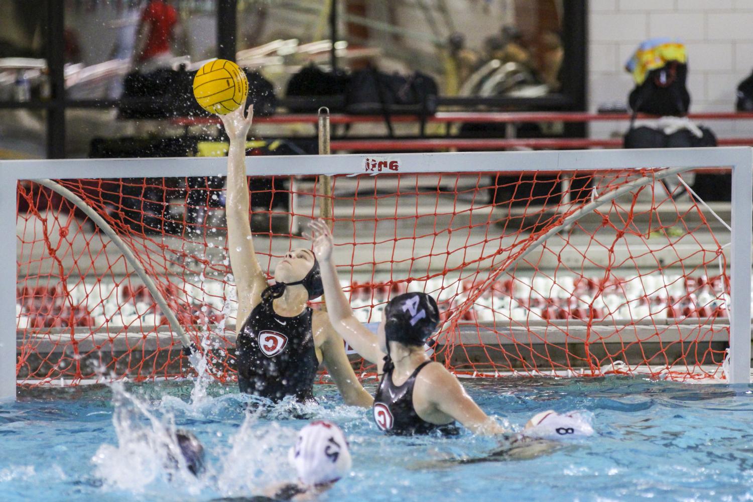 <a href='http://0sm75x9.398966.com'>博彩网址大全</a> student athletes compete in a water polo tournament on campus.